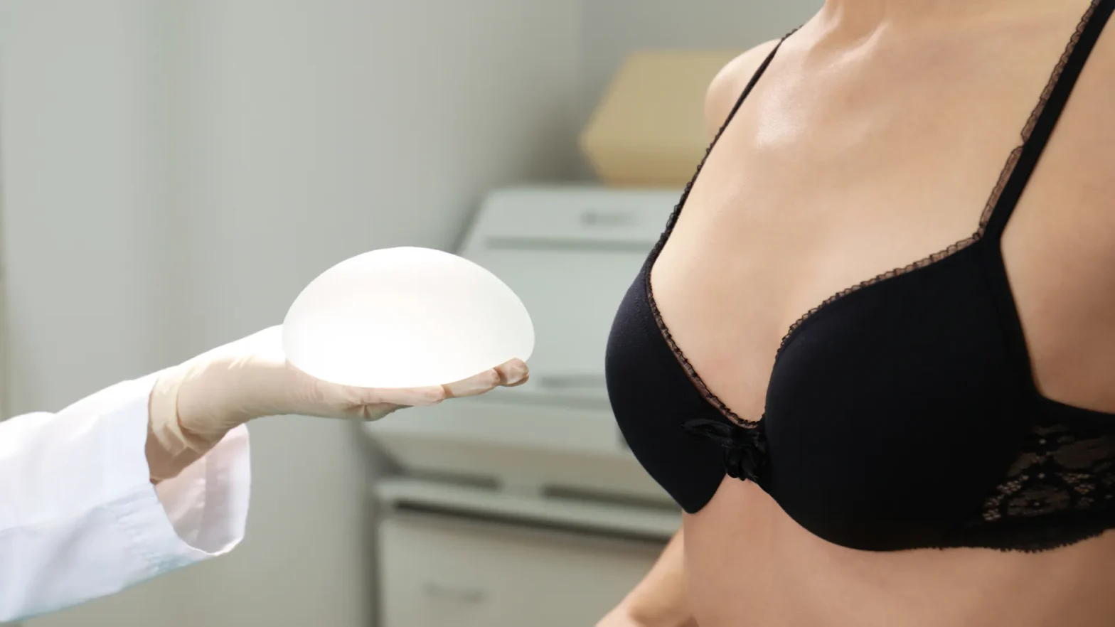 Cohesive Round Silicone Breast Implants Gel Filler Consultation